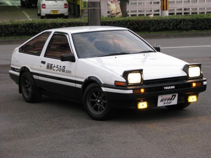  voice actor is actually a proper AE86 lover hachi owner and lover