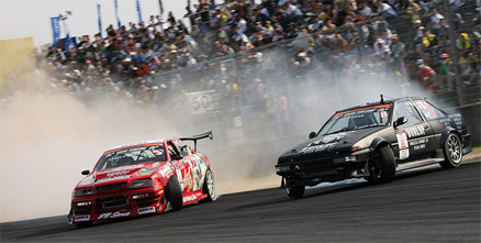 Daigo Saito D1GP Rd.3 @ Ebisu. An astounding drifting GIF